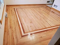 Hardwood Flooring Square Design