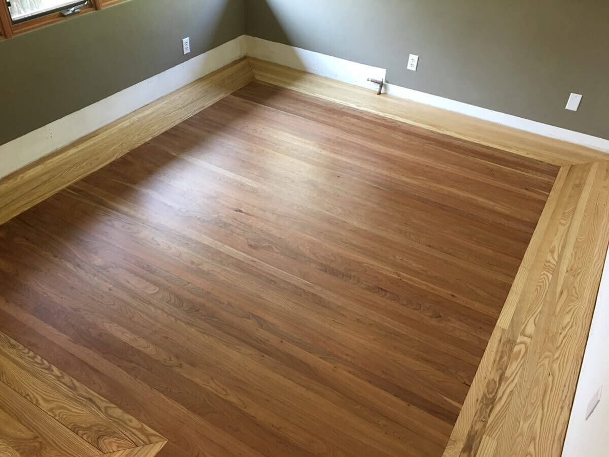 Hardwood Flooring Distinct Border Color