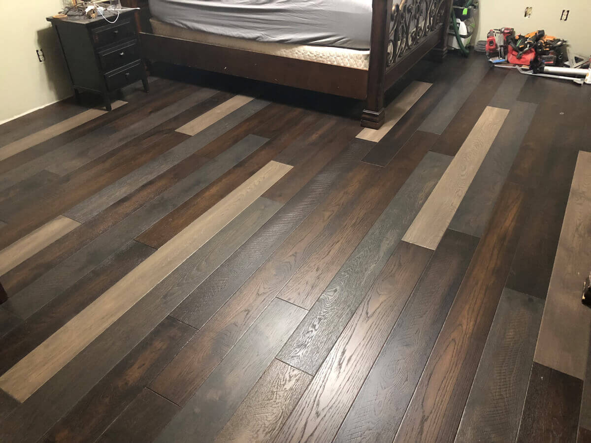 Bedroom LVP Flooring