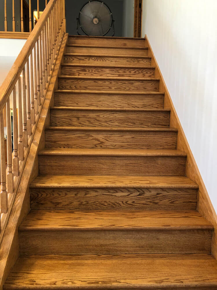 Hardwood Staircase Installation