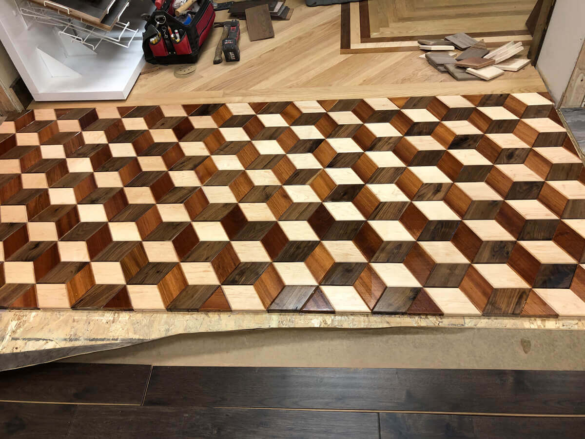 Matrix Hardwood Tile