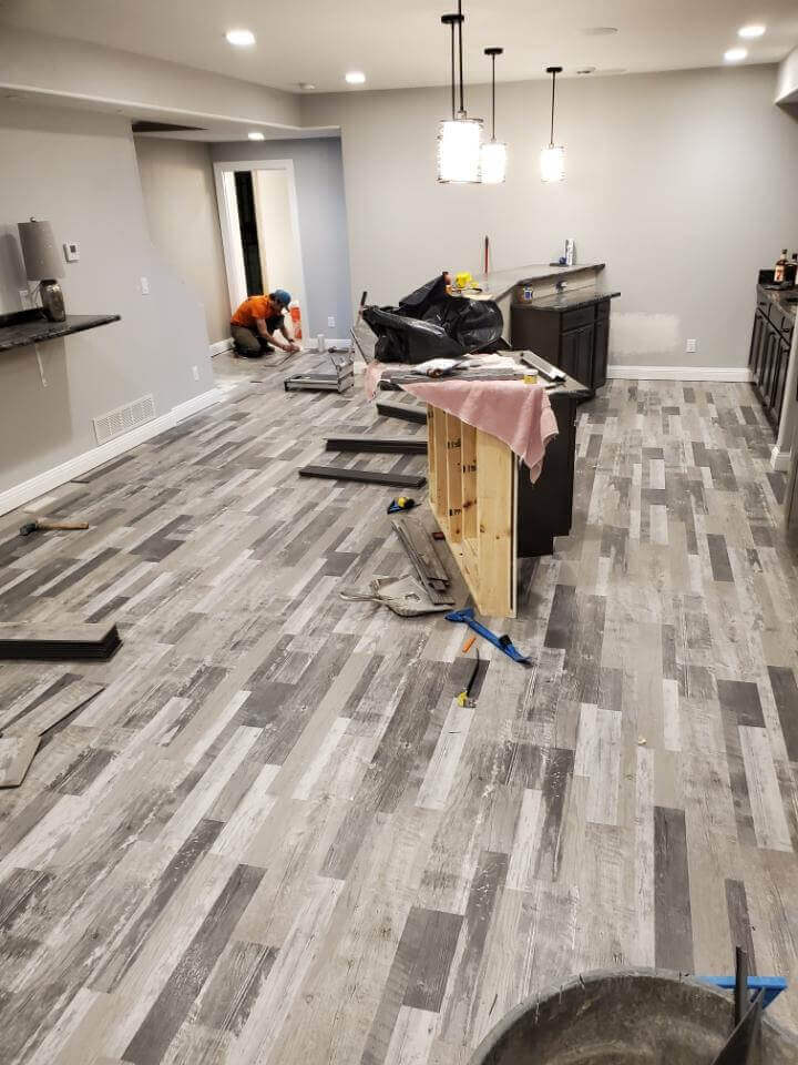 LVP Flooring Installation in Southeast Wisconsin